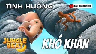 Tập 3: Những Tình Huống Khó Khăn | Jungle Beat: Khỉ Munki & Voi Trunk