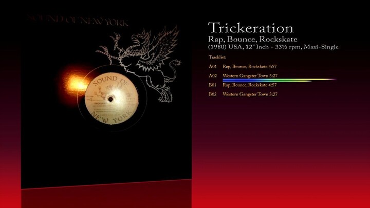 Trickeration (1980) Rap, Bounce, Rockskate [12' Inch - 33⅓ RPM - Maxi-Single]