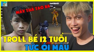 [Garena FreeFire] Ghép Ngẫu Nhiên Ghẹo Nhỏ 12 Tuổi Tức Phát Khóc | Thành Mốc