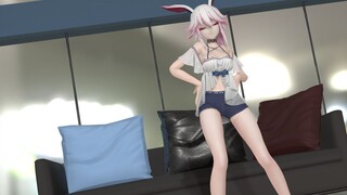 [MMD·3D] Honkai Impact 3, Raiden's cute dance attracts eyes