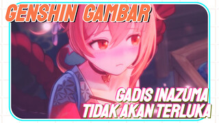 [Genshin Impact, Gambar] Gadis Inazuma tidak akan terluka♪