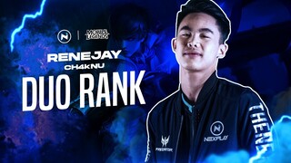 RENEJAY CH4KNU DUO RANK (Mobile Legends Full Gameplay)