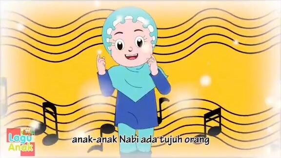 lagu pendek untuk anak (mengenal keluarga Nabi)