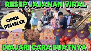 RESEP JAJANAN VIRAL‼️DIAJARI CARA BUATNYA SAMPAI BISA JUALAN❗️OPEN RESSELER