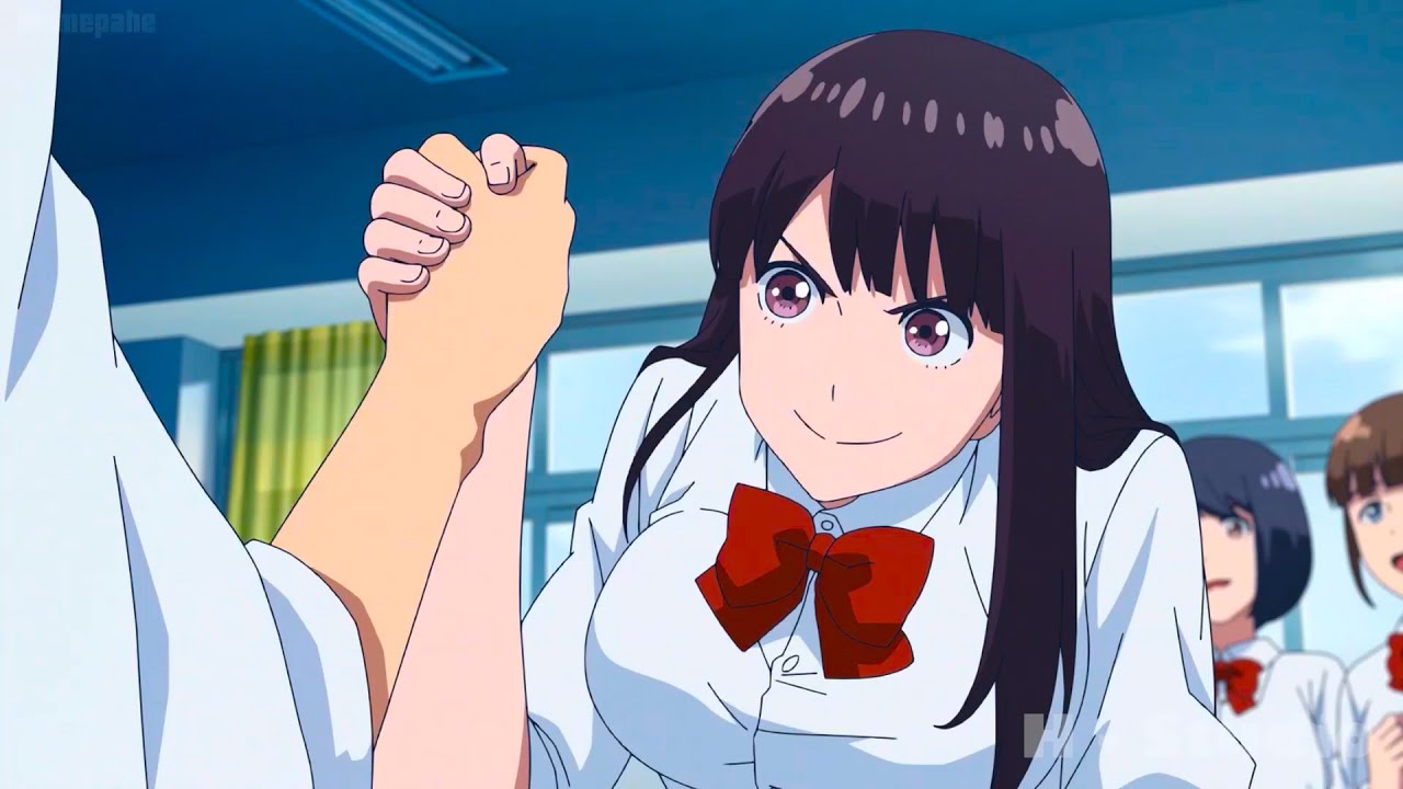 How to beat your crush at arm wrestling 101  Anime  Manga  Know Your Meme