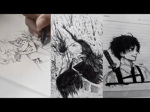 Drawing Anime #1 || Amazing Anime #1