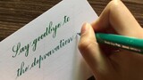 [Gaya Hidup] [Craft] Kaligrafi dengan pena fine tip