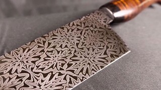 How a perfect Damascus chef's knife is made-British brother shows superb forging technology