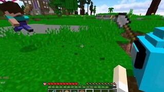 HEBI THỬ THÁCH NUÔI AMONG US TRONG MINECRAFT_HEBI SỞ HỮU AMONG US LÀ THÚ CƯNG BI