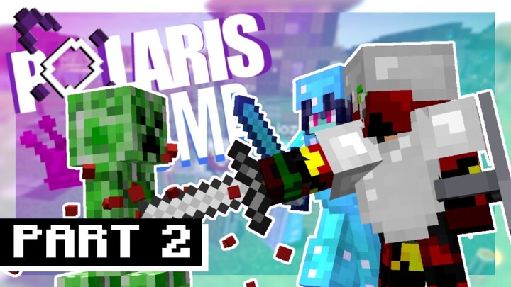 Minecraft THE CREEPERS HELPED US? - Polaris SMP [Part 2]