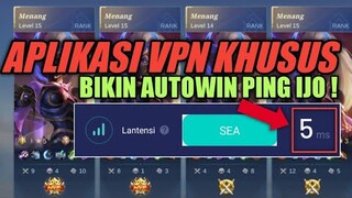 TERNYATA PAKE INI !! VPN KHUSUS MOBILE LEGEND UNTUK PUSH RANK ! PING IJO TERUS ! AUTOWIN