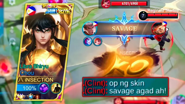 LIBRA SHIRYU IS HERE | iNSECTiON Savage Gameplay