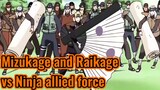 Mizukage and Raikage vs Ninja allied force