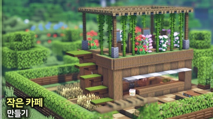【Minecraft Architecture】Forest Cafe