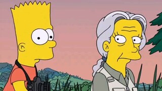 A strange old man came to Springfield, and Bart earned his living through him.
