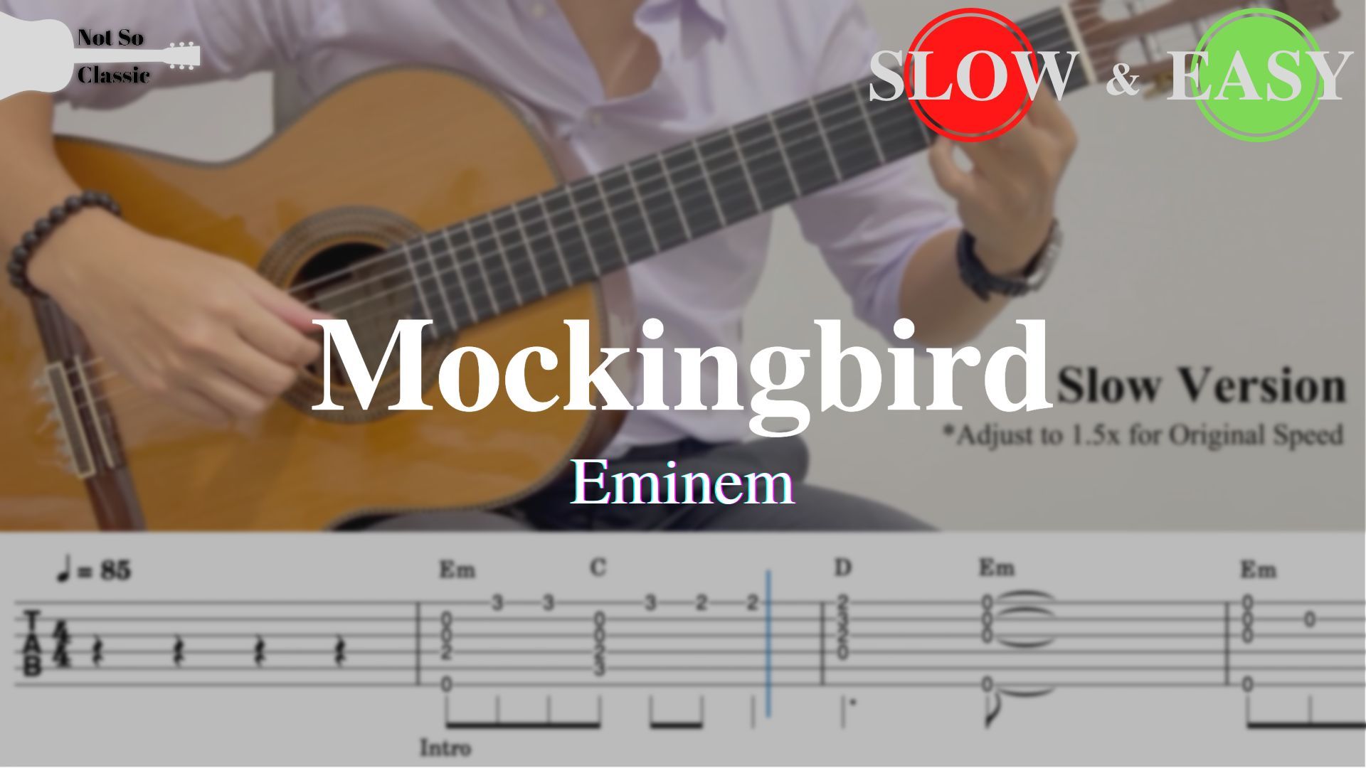 Mockingbird - eminem (speed) 