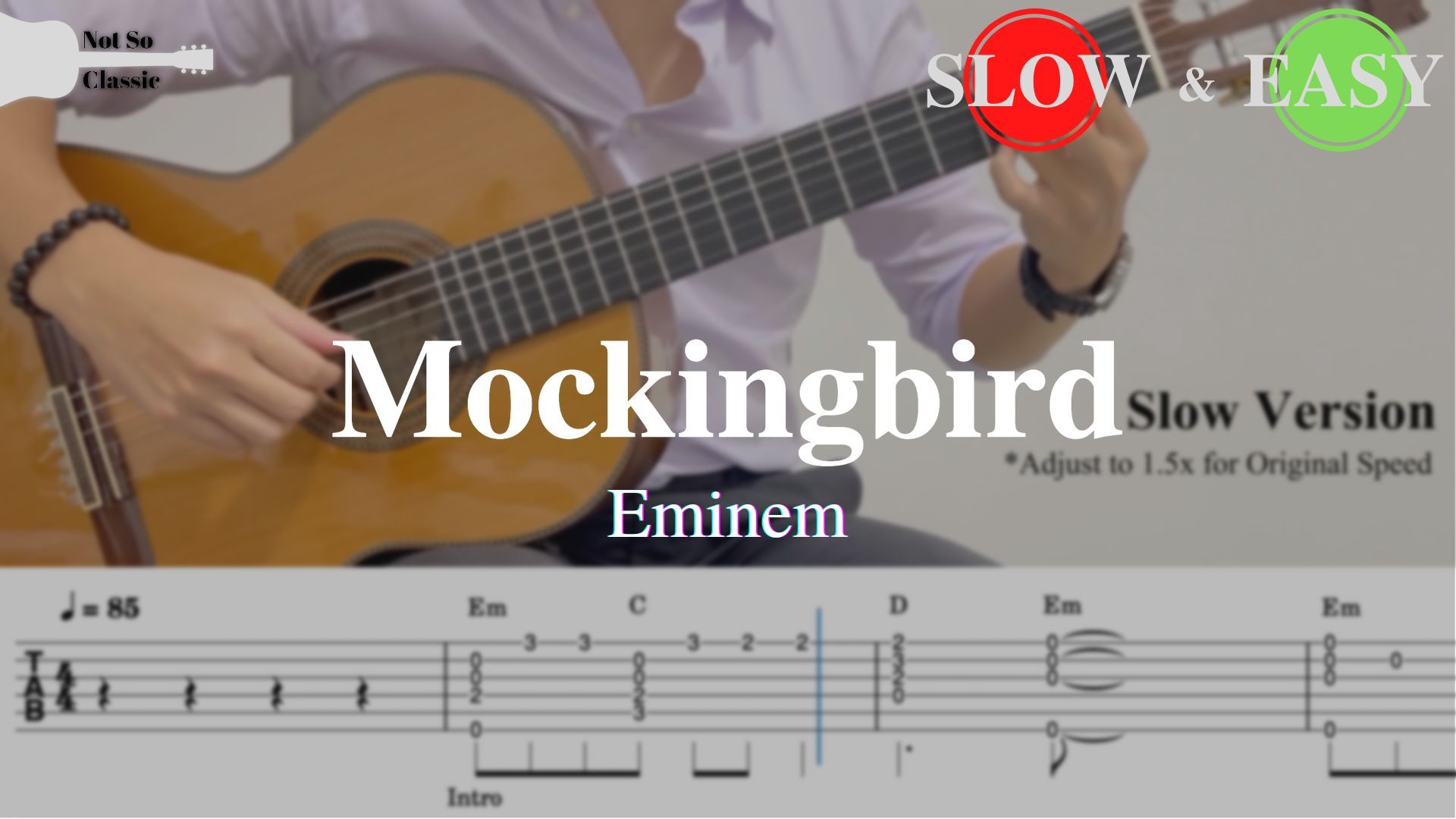 Mockingbird - Eminem, Speed Up