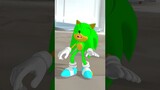 Sonic paralyzed for a while bts #funnyshorts