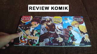 REVIEW KOMIK DEMON SLAYER - KIMETSU NO YAIBA