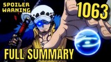 One Piece Chapter 1063 - Full Summary  (SPOILERS)