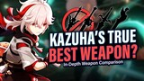 Kazuha's BEST WEAPON? (It's NOT Freedom Sworn) Build Guide & Comparison | Genshin Impact 2.8