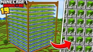 I Built a CACTUS FARM in Minecraft Hardcore