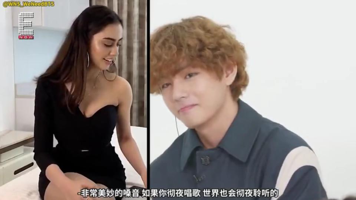 【India interview】【金泰亨cut】论如何撩到主持小姐姐