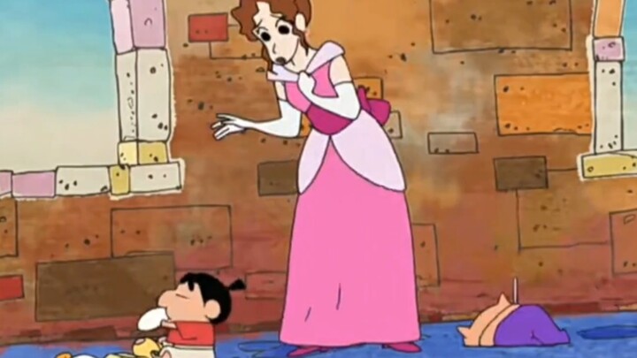 Crayon Shin-chan丨Crayon Shin-chan membantu sang putri membuka keajaiban