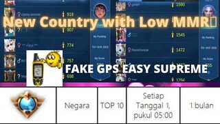 BEST COUNTRY LOW MMR800+ AUTO SUPREME FAKEGPS 2021 #mobilelegends #mlbbcreatorcamp #fixed #akdyrroth