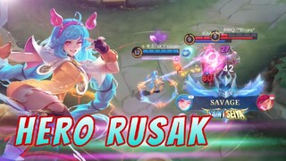 Heor ter OP season ini, cici di lepas musuh ketar ketir, Mobile legends bang bang