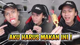 AKU HARUS MAKAN 10 PERMEN ANAK KECIL ATAU PERMEN ANAK SD INI ! Karena kalah challenge lagi ! 🍭😣