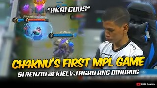 CH4KNU'S FIRST MPL GAME, SI RENZIO at KIELVJ AGAD ANG DINUROG