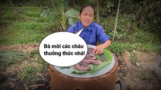 [YTP] Bà Tân vlog -  cùng xem món ăn mới của bà nhé