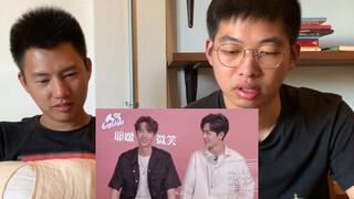 直男视角肖战王一博《人气high light专访》reaction