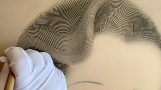 [Lukisan] Berlatih melukis dengan gaya rumit Cina