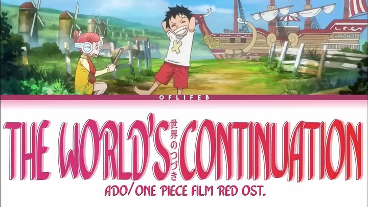 SOUNTRACK ENDING ONE PIECE RED MOVIE