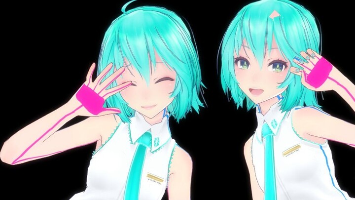 [Phân phối hành động MMD] Hiển thị hành động Kep1er-Wadada (Lee Caiyan & Sakamoto Mai phiên bản màu 