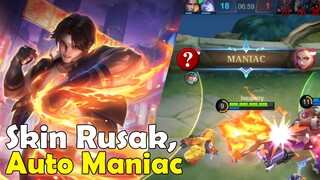 Skin Rusak, Auto Maniac || Review Skin Valir KOF mobile legends