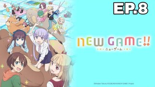 NEW GAME_ - ตอนที่ 08 [ซับไทย]