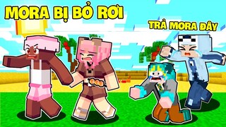 GẤU MORA BỊ MEOWPEO BỎ RƠI VÀ LẬP KẾ HOẠCH TROLL CÙNG MIKE ĐEN ĐỂ TRẢ THÙ TRONG MINECRAFT