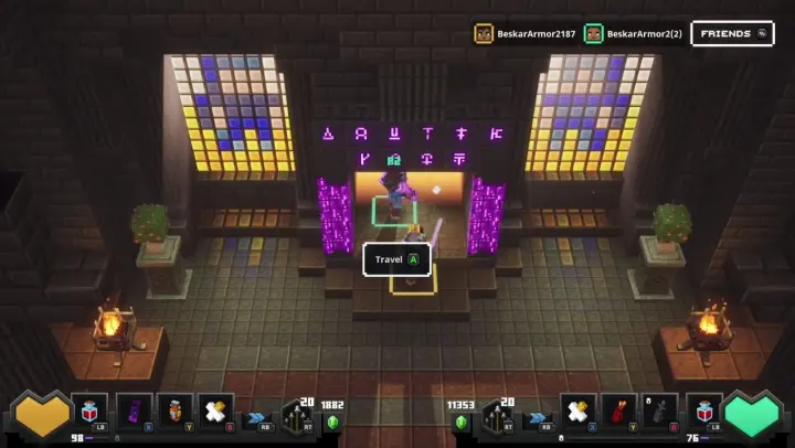 Minecraft Dungeons The Tower Final Floor On Adventure Difficulty Bilibili
