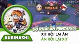 Onmyoji Arena | Ý trời bắt phải ăn Pentakill, xịt cũng bị ăn, Kubinashi vụt sướng thật