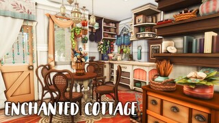 Enchanted Cottage (Collab with Plumbaleena) | SIMS 4 SPEEDBUILD | NO CC