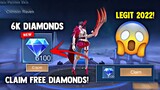 6K DIAMONDS! SECRET WAY TO GET FREE DIAMONDS! LEGIT! | MOBILE LEGENDS 2022