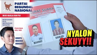 BEGINILAH KELAKUAN OKNUM KETIKA KALAH SAAT PEMILIHAN !