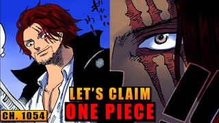 shanks finally making move // one piece ch 1054 full color