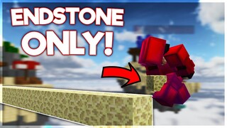 Endstone ONLY Challenge | Hypixel Bedwars