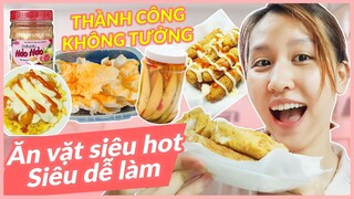 Ở NHÀ làm những món ĂN VẶT HOT NHẤT HÈ này - Thành công hay không tưởng?? 🍿