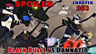 Black Clover Chapter 363, BLACK BULLS vs DAMNATIO, Yami & Morgen, SPOILER alert