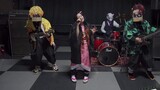 [Kimetsu no Yaiba] Cover band "Red Lotus" [dengan skor TAB]